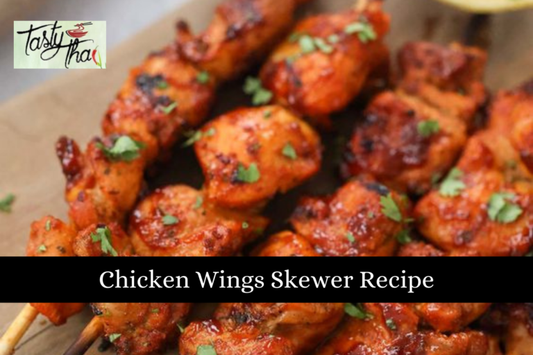 Chicken Wings Skewer Recipe