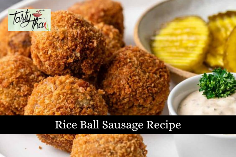 Rice Ball Sausage Recipe